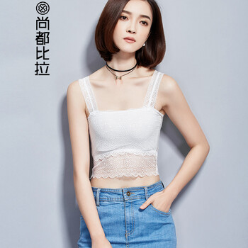 女短款抹胸