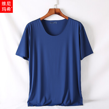 維尼瑪希（VeniMasee） 短袖 男士T恤 寶藍(lán)色 XL，L，XXL，M