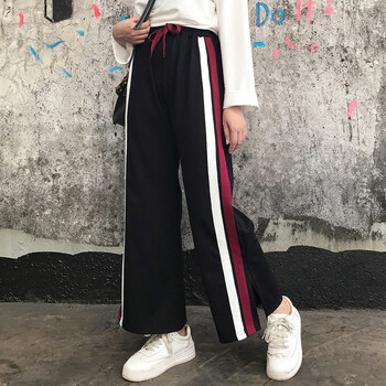 風(fēng)采兔（FENGCAITU） 高腰 哈倫褲 女 九分褲 休閑褲