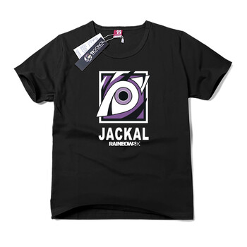 十一宮 短袖 男士T恤 JACKAL款-黑 