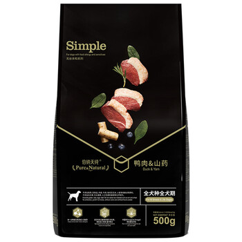 伯納天純 鴨肉口味狗糧 鴨肉山藥500g