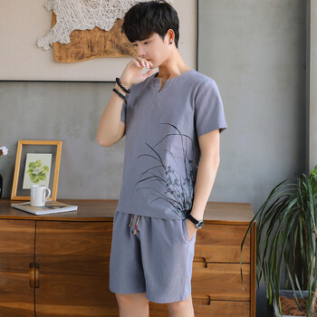 富貴鳥(niǎo)（FUGUNIAO） 短袖 男士T恤 M006灰色 XL，L，XXXL，M，加大，XXL