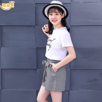 大童初中學(xué)生休閑褲女