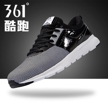 361度跑步鞋361度白/黑色 39