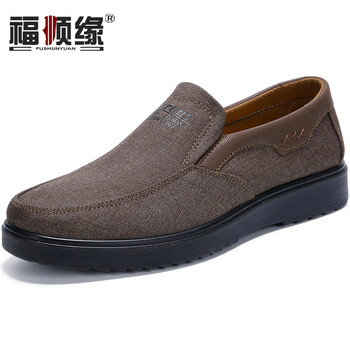 福順緣（FUSHUNYUAN）男士棕色 42
