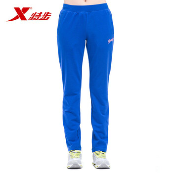 特步（XTEP） 高腰  女 長(cháng)褲 休閑褲
