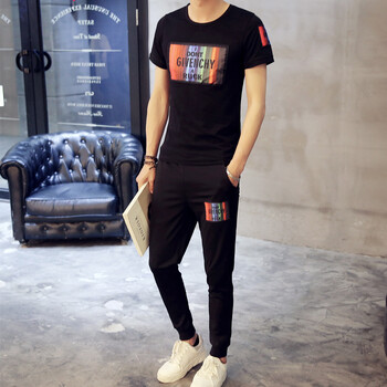 燦楊 短袖 男士T恤 TZ93黑色 M