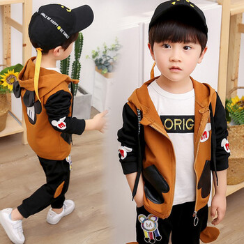 小男孩棉服套裝