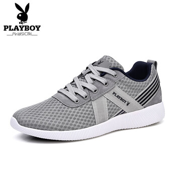 花花公子（PLAYBOY）男士灰色(網(wǎng)面款) 41