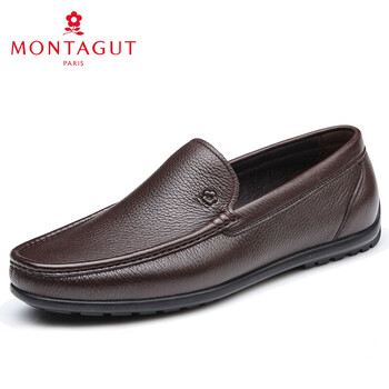 夢(mèng)特嬌（MONTAGUT）男士棕色 39