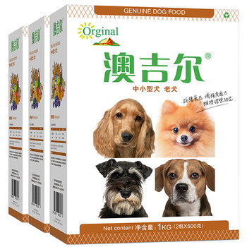 澳吉爾 雞肉口味老齡犬狗糧 2kg