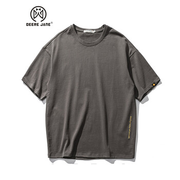 Deere Jane 短袖 男士T恤 灰色 XL，L，XXL，M