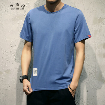 丹杰仕（DANJIESHI） 短袖 男士T恤 藍色 XL，L，M，XXXL，XXL
