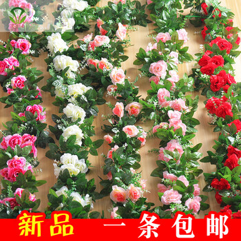 玫瑰仿真花藤