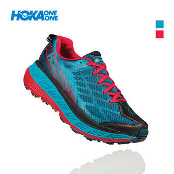 HOKA ONE ONE跑步鞋珊瑚藍(lán)/赤紅 