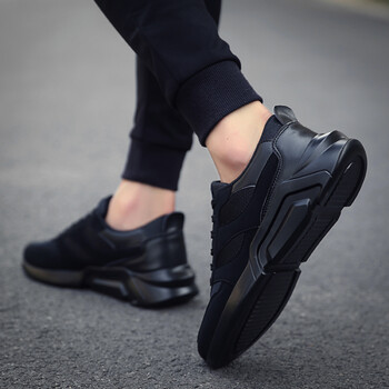 覓蒂（Meddy）男士YJ-ML002全黑色-透氣款 41