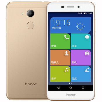 華為（HUAWEI） 榮耀V9 play 手機 金色