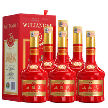 五糧液（WULIANGYE）52度375mL-500mL，500mL*6瓶 濃香型，濃香