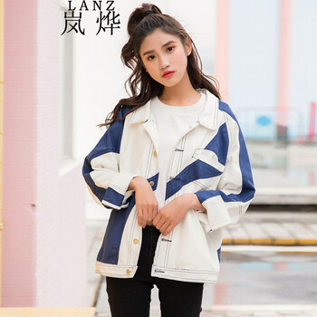 原宿風(fēng)牛仔夾克