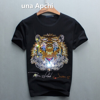 una Apchi 短袖 男士T恤 黑色 XL，L，XXXL，M，XXL