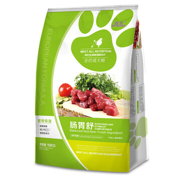 靚貝 牛肉口味成犬狗糧 成犬10kg