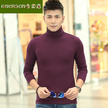 ANERSEN 長(zhǎng)袖 男士T恤 紫色 XL，L，M，XXL