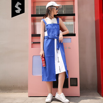 SIBYL OF NO.17  撞色 連衣裙
