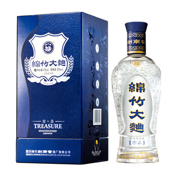 綿竹牌52度375mL-500mL，475 濃香型，濃香