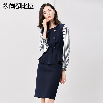 低腰,新款,元素,條紋,流行,趨勢,衣裙,樣式
