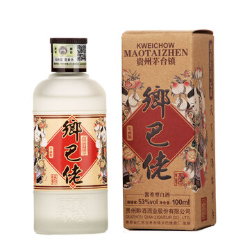 黔九53375mL-500mL，100ml*4 醬香型，醬香