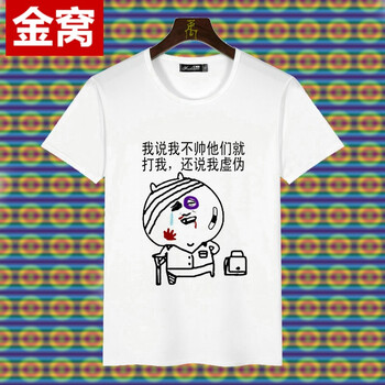 罕都（HANDU） 短袖 男士T恤 說我虛偽 XL，L，M