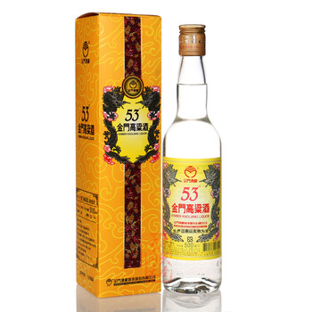 金門高粱酒53375mL-500mL，500毫升/瓶 