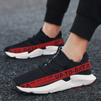 龍琸（longzhuo）跑步鞋YJ-AD001黑紅色 44，39，40，41，42，43