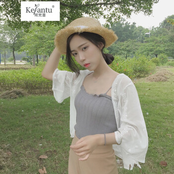 珂梵圖（Kefantu）  短袖 女 短外套 不規(guī)則