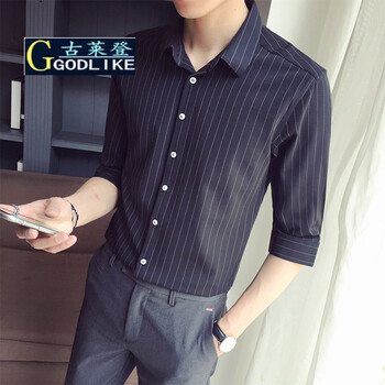 古萊登（GODLIKE） 長袖 男士T恤 CS05黑色 