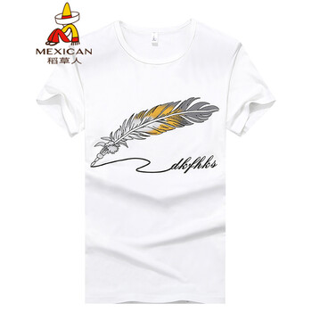 稻草人（MEXICAN） 短袖 男士T恤 白色 XL，L，XXL，XXXL，M