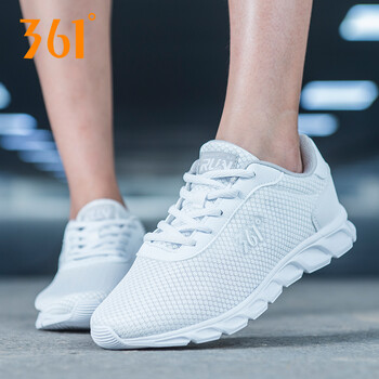 361°跑步鞋361度白/藕灰 35，37，38，39，40