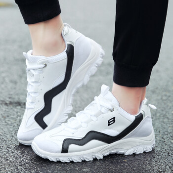 華霸（HUABA）男士E-9504款白色 42