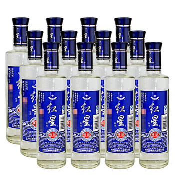 紅星42375mL-500mL，500ml*12 濃香型，濃香