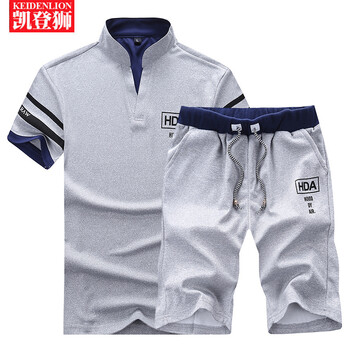 凱登獅（KEIDENLION） 短袖 男士T恤 灰色 XL，L，XXL，XXXL，M