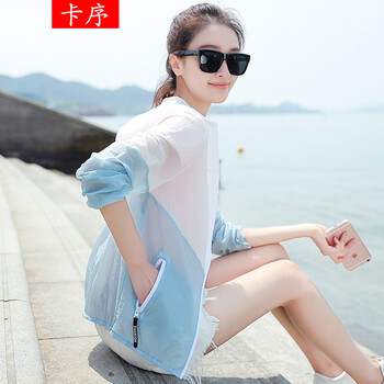 卡序（KaXu） 連帽 長(zhǎng)袖 女 短外套 口袋，拼接