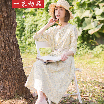 一末初品  波點 連衣裙