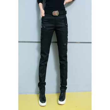 高腰直筒牛仔褲，拯救粗短腿歐巴