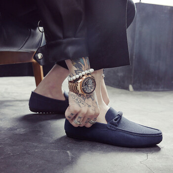 華霸（HUABA）男士E-621款藍色 41