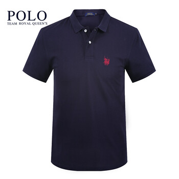 Royal Queen's Polo Team 短袖 男士T恤 +12藏藍 
