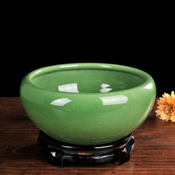 水仙花盆景德鎮(zhèn)陶瓷