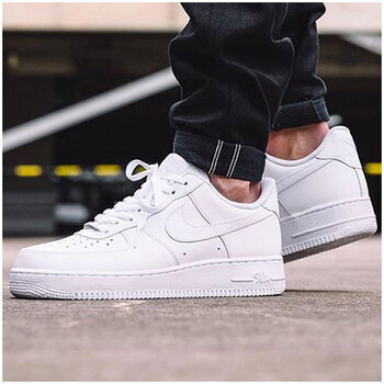 NIKE板鞋經(jīng)典全白低幫 