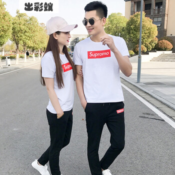 出彩蟻 短袖 男士T恤 白色（男） 