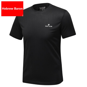 希伯來男爵（Hebrew Baron） 短袖 男士T恤 T31款黑色 M