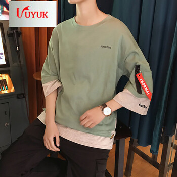 UYUK 短袖 男士T恤 綠色 S，XL，L，M，XXXL，XXL